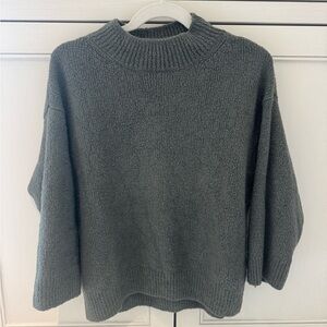 VINCE Women's Green/Grey Crewneck Sweater size extra small XS